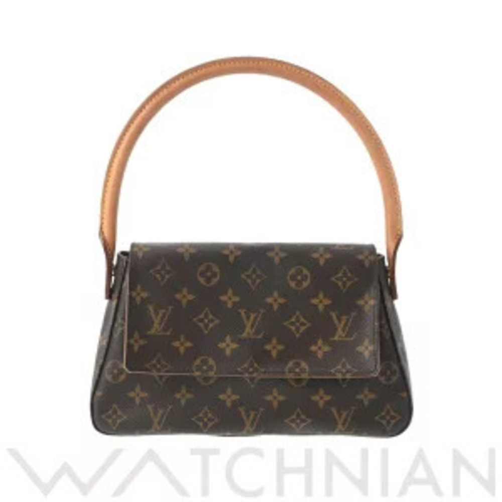 Louis Vuitton Monogram Looping Brown Canvas Shoulder Bag